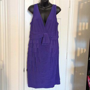 Jones New York purple bodycon cocktail dress